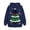 Dark Blue, variant on Christmas Santa Reindeer Pet Pouch Hoodie, Drop Shoulder Carrier Sweatshirt with Side Zip for Festive Xmas Holiday Wear