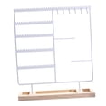 thumbnail image 5 of fenteer Jewelry Rack Rings Jewelry Display Stand for Shops Live Broadcast Photography White, 5 of 8