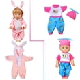 thumbnail image 4 of Ropa para muñecas WONDOLL, 8 juegos para muñecas de 30 cm, 4 of 7
