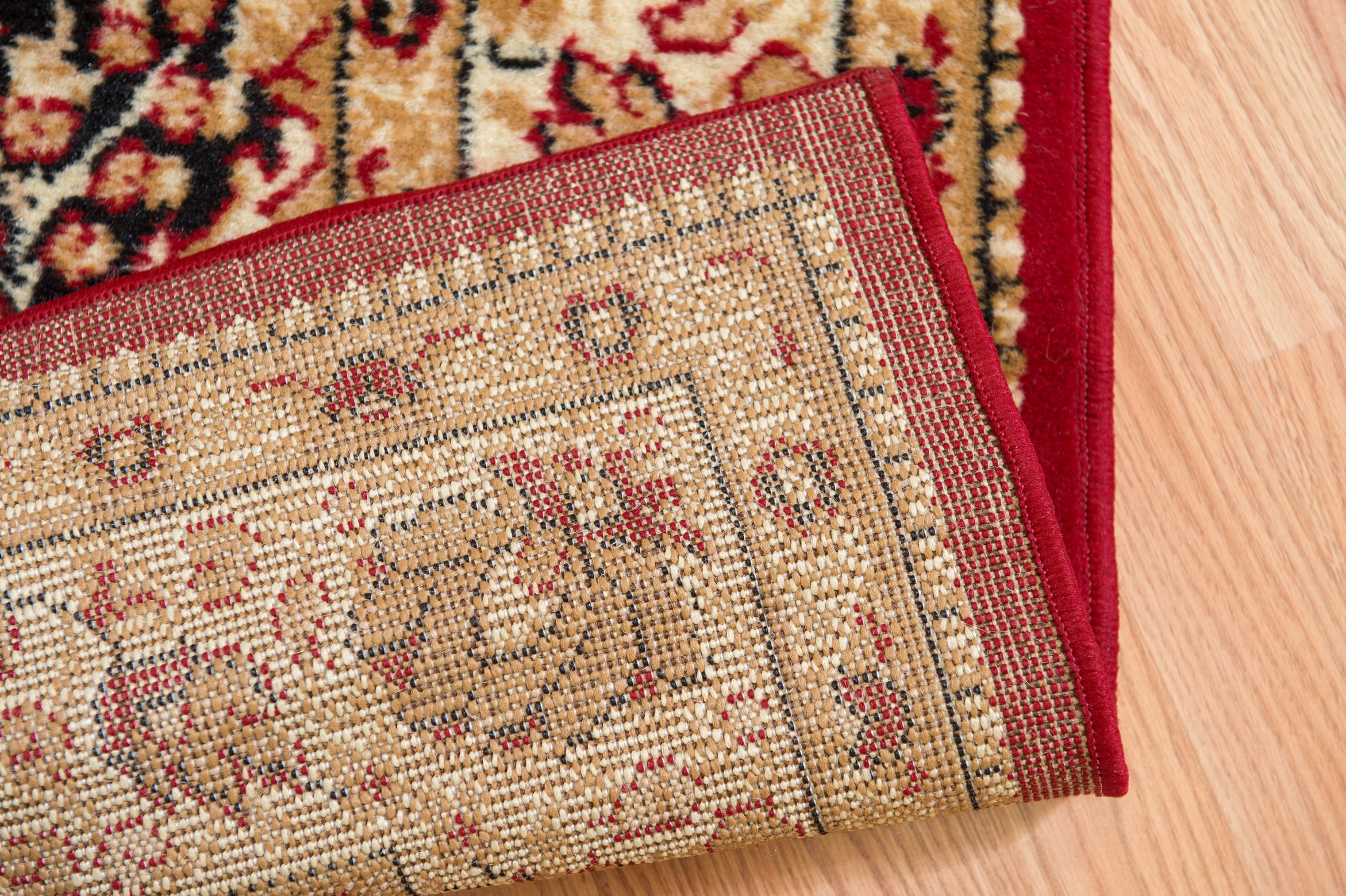 United Weavers Plaza Felicity Runner Rug, Medallion Pattern, Red, 2'3 X 7'2"