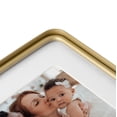 thumbnail image 5 of Mainstays 5x7 Matted to 4x6 Picture Frame – Gold Rounded Corner Tabletop Photo Frame, 5 of 7