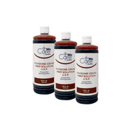3 Pack Dynarex D1415 Povidone Iodine Disinfecting Solution U.S.P Topical Antiseptic 16 Ounce