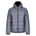 thumbnail image 1 of Regatta - Chaqueta Acolchada Firedown para Adultos Unisex (Gris Jaspeado, Negro) Regatta UTPC4723_P, 1 of 3