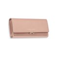 thumbnail image 1 of Guardurnaity Cartera de mujer, monedero de cuero PU, gran capacidad, triple pliegue, tarjetero para mujer, monedas de moda, dinero, teléfono, bolso Carteras Rosa, 1 of 6
