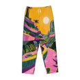 thumbnail image 6 of Fotbe Retro Futuristic Landscape Women's Pajama Pants,Sleepwear Pants,Pj Bottoms Drawstring And Pockets-XX-Large, 6 of 7