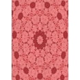 thumbnail image 1 of Ahgly Company Machine Washable Indoor Rectangle Transitional Red Area Rugs, 7' x 9', 1 of 1