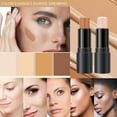 thumbnail image 2 of HYLLai Double-Ended Highlighter & Contour Stick, 2-in-1 Creamy Makeup for Glowing Skin & Dark Circle Concealer, Travel-Friendly, 25g (B), 2 of 5