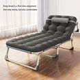 thumbnail image 3 of Adjustable 4 Position Portable Folding Camping Cot, Multifunctional Portable Folding Camping Cot  for Beach for Swimming Pool, 3 of 7
