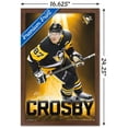 thumbnail image 3 of NHL Pittsburgh Penguins - Sidney Crosby 18 Wall Poster, 14.725" x 22.375", Framed, 3 of 5