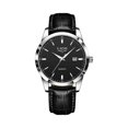 thumbnail image 2 of Resicozy Men Watches Quartz Waterproof Watch for Men Casual Wrist Watches with Leather Strap, 2 of 3
