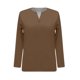 thumbnail image 5 of Camisa de Manga Larga de Ajuste Seco de los Hombres Color Sólido Pullover con Cuello en V para los Hombres, Suelto Ligero Top Transpirable para Deportes, 5 of 7