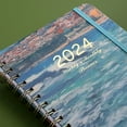 thumbnail image 3 of Yibooy 2024 Weekly Monthly Planner Spiral Bound Calendar Agenda Book (Seaside Women), 3 of 8