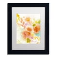thumbnail image 2 of Trademark Fine Art "Orange Reflection" Canvas Art by Sheila Golden, White Matte, Black Frame, 2 of 4