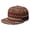 Retro Style Fla, variant on Men's Artistic Flat Bill Cap - Retro Abstract Decorative Snapback Hat with Colorful Exotic Pattern for Urban Style
