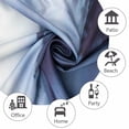 thumbnail image 3 of HGmart 3D Printed Outdoor Curtain Panel - 58x84in Gazebo Patio Waterproof Curtain Ink Mountain Forest 1 Panel, 3 of 6