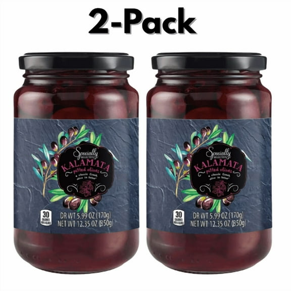 Specially Selected Kalamata Pitted Olives 2-Pack 12.35 oz