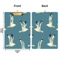 thumbnail image 2 of Acrylic Writing Board Gold12.5*9 Inch Clipboards Transparent Acrylic Material Suitable For Office Classroom Teachers Fashion Bloggers Stationery Enthusiasts Blue Seagull, 2 of 9