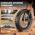 thumbnail image 6 of ASKGO GT16 Adult Off-Road Electric Dirt Bike, 3000W Peak Motor, 35MPH&48V 25Ah&65 Mile Range, 16 “Tire, Dual Hydraulic Brakes,Full Suspension Vehicle, UL2849 Certified, Ages 16+, 6 of 11