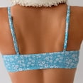 thumbnail image 6 of BOBOGOJP Women's Floral Print Bikini Sets Two Piece Swim Suits 2026 High Waisted Scoop Bathing Suits Blue for Size S, 6 of 7