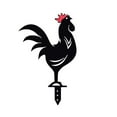 thumbnail image 2 of Xinyolin Chicken Statues Waterproof Wear Resistant Acrylic Rooster Chicken Yard Decor for Home, 2 of 8