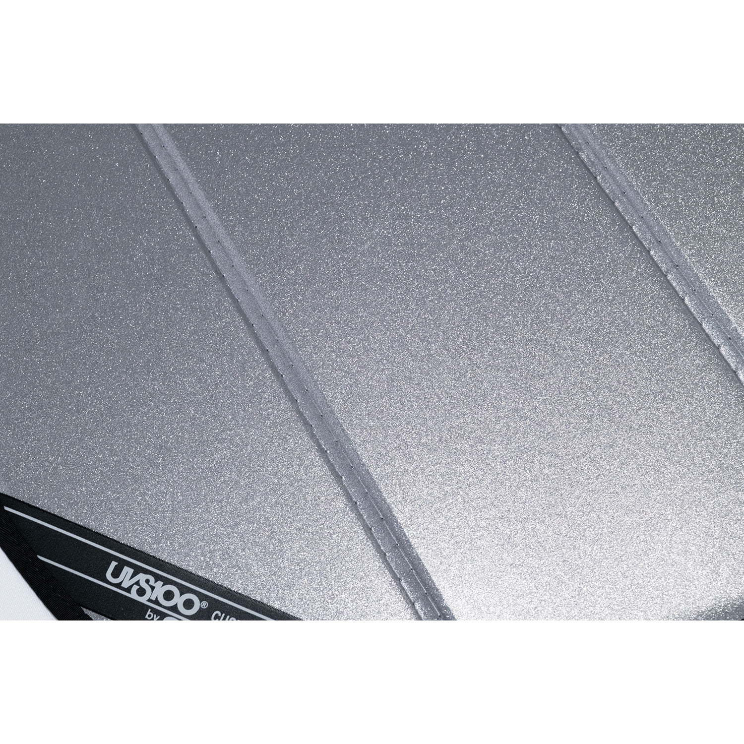 Covercraft UVS100 Premier Series Custom Sunscreen for 2017-2026 Tesla 3 | UV11562GS | Galaxy Silver