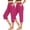 Hot Pink, variant on Wensltd Women's Capri Sweatpants Loose Fit Workout Yoga Lounge Pant 2PC