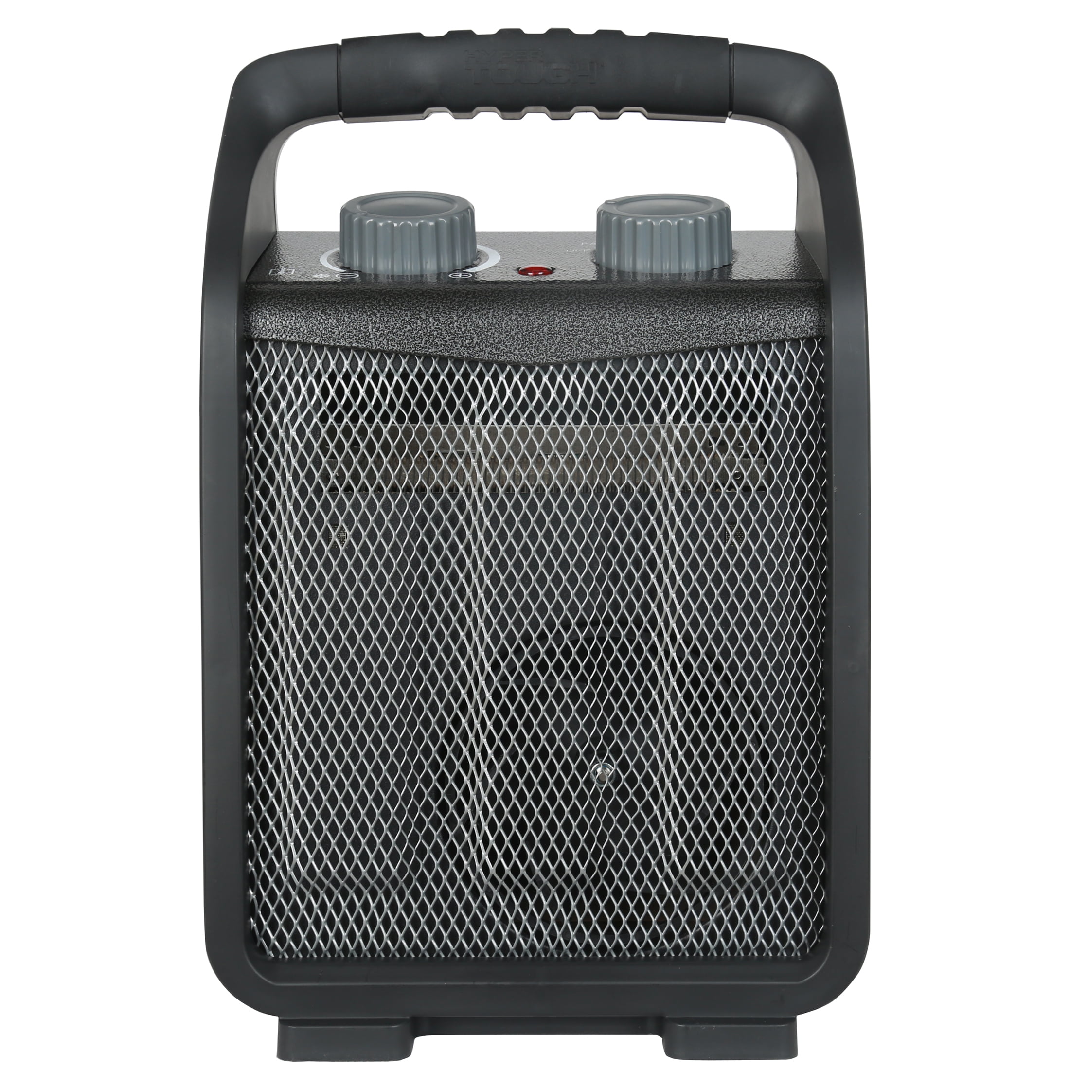 Hyper Tough 1500W Utility Space Heater, Fan-Forced Type, Indoor, Black, DQ1709