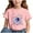 Pink, variant on Ahuyic Summer Toddler Solid Color T-Shirt,Kids Casual Top,Printed Pattern T-shirt With Short Sleeves For Children In The Back Of School Season Round Neck Half Sleeve Casual Versatile Top