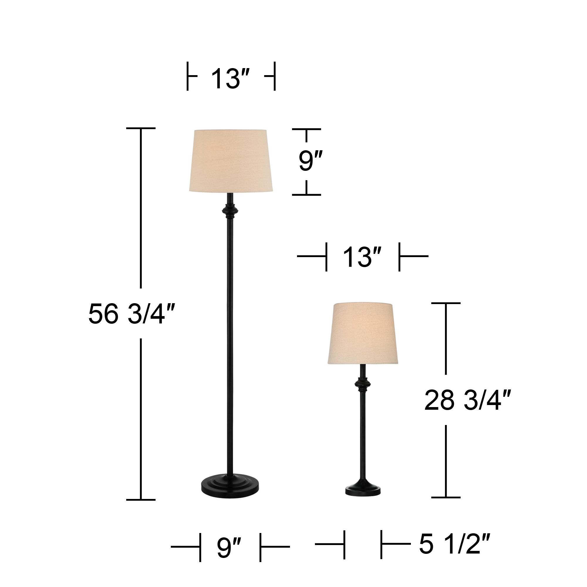 floor lamp standard height