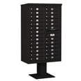 thumbnail image 2 of Salsbury Industries Pedestal Mounted 26 Units 27 Door Front Load 4C Horizontal Cluster Box Unit, 2 of 6