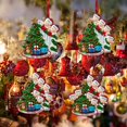 thumbnail image 3 of 2020 Personalized Family Christmas Tree Ornament Personalized Survived Family Pendant Mini Christmas Tree Hanging Pendant, 3 of 6
