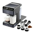 thumbnail image 6 of Chefman 6-in-1 Espresso Machine with Built-In Milk Frother, 15-BAR Pump, Color Display, One-Touch Single or Double Shot Espresso for Cappuccinos and Lattes, XL 1.8-L Water Reservoir, Black Stainless, 6 of 6