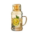 thumbnail image 2 of Jarra elegante con vaso para beber, vaso de agua a juego, estilo vintage, para el hogar, 1100ml, verde, 2 of 5