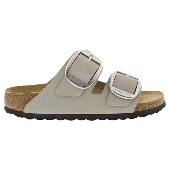Birkenstock Arizona Big Buckle Narrow Unisex Shoes Size 4, Color: Stone Coin