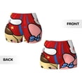 thumbnail image 5 of Lsque Sanrio Pattern High Waisted Biker Shorts for Women-Tummy Control Fitness Athletic Workout Running Yoga Gym Shorts,Moisture-Wicking-XX-Large, 5 of 9