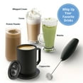 thumbnail image 6 of Mainstays Milk Frother, Battery-Powered Handheld Milk Frother Wand, 6 of 13