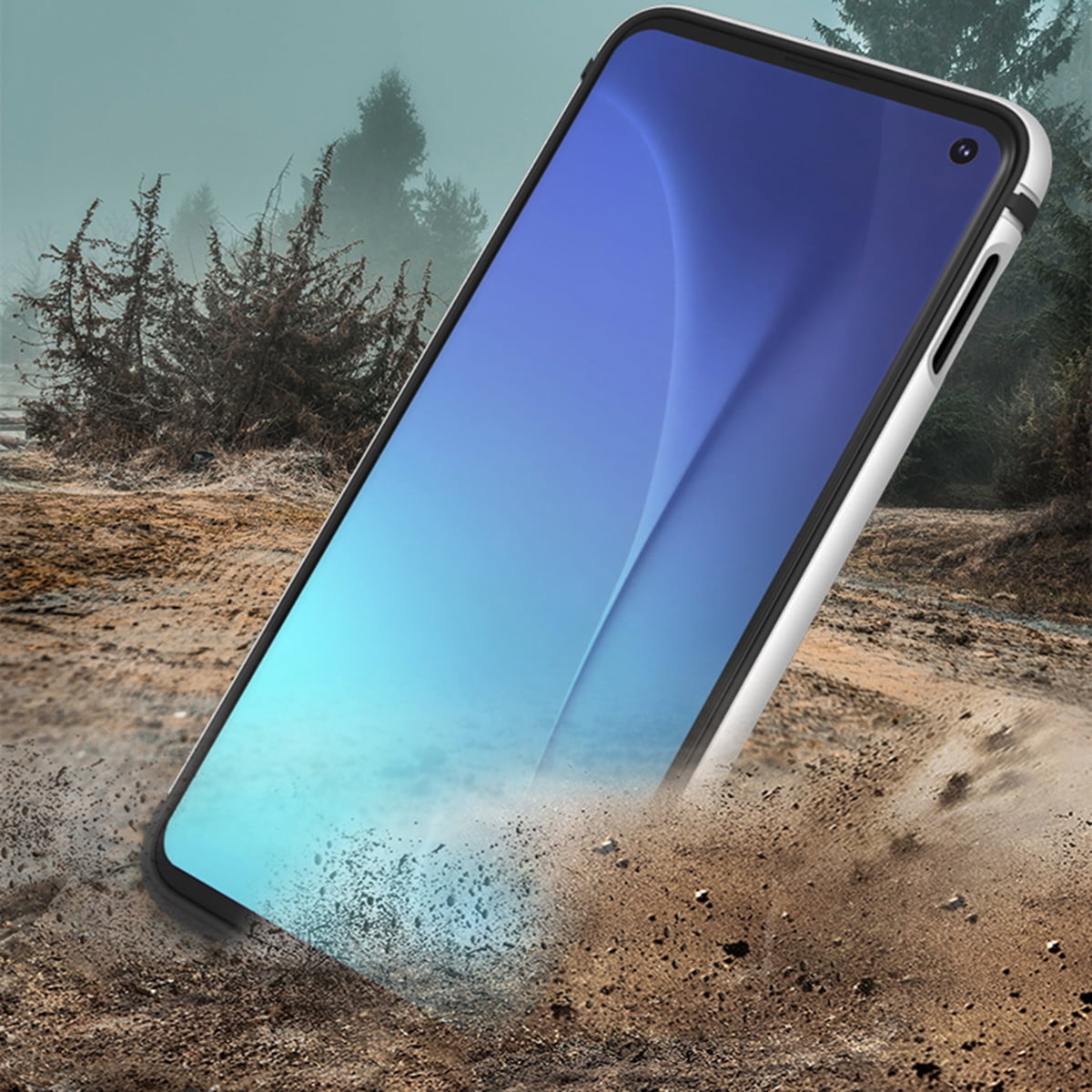 Blau Bakicey H/ülle f/ür Samsung Galaxy S10 Lite H/ülle HandyH/ülle 3 in 1 Ultra D/ünn Design Kratzfest Matt Schutzh/ülle Hart Plastik Hybrid Case Slim Hardcase R/ückseite Handytasche Cover