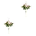 thumbnail image 1 of Advancent Arreglos de ramo de rosas falsas, flores artificiales, boda, fiesta, festival, , adornos para el salón, accesorio Type2 NO2, 1 of 6