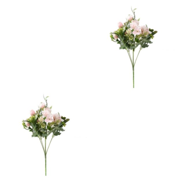 Advancent Arreglos de ramo de rosas falsas, flores artificiales, boda, fiesta, festival, , adornos para el salón, accesorio Type2 NO2