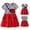 Red, variant on RTKFRFLM Girls Cartoon Insect Print Dress Short Sleeve Knitted Princess Gown for Toddler Kids School Daily Wear Casual Fashionable Party Dress Outfits Red 5T