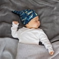 thumbnail image 4 of Zufioo Cartoon Surfer Sharks Baby Beanie Hats Soft Knotted Caps for Infant Baby Girls Boys Caps 0-6 Months, 4 of 5