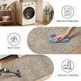 thumbnail image 6 of Kitchen Runner Rug 2x6 ft Washable Non Slip Soft Low Profile Farmhouse Vintage Rug for Entryway, Hallway, Laundry Room, Bedroom, Brown, 6 of 6