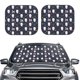 thumbnail image 2 of Balery Llamas 1 Parasol para parabrisas de coche de 2 piezas | Parasol plegable para parabrisas delantero de coche para la mayoría de sedanes-Medium, 2 of 6