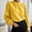 Yellow, variant on Tops for Women Trendy Viikei Womens Blouse Long Sleeve,Sweatshirts for Women Oversized,Fashion Women Color Long Sleeve Comfortable Breathable Shirt Tops Khaki S