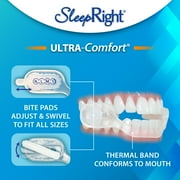 SleepRight Ultra Comfort Dental Guard for Nighttime Teeth Grinding, 1 Count