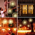 thumbnail image 3 of Cadena de luces a batería para decoraciones de Halloween y Navidad, fuegos artificiales LED impermeables para uso en interiores y exteriores con control remoto., 3 of 5
