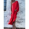 thumbnail image 2 of Bata Mujer TFixol Rojo Liso L-XL-XXL, 2 of 8