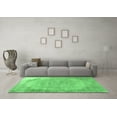 thumbnail image 3 of Ahgly Company Indoor Rectangle Abstract Emerald Green Contemporary Area Rugs, 6' x 9', 3 of 4