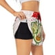 thumbnail image 1 of Balery Avocado Lovers Wearing Umbrella Pantalones cortos deportivos para mujer con forro y dos bolsillos, elásticos, para entrenamiento, gimnasio, yoga-XX-Large, 1 of 7