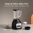 thumbnail image 2 of Licuadora de Vidrio 1.25L con Motor 600W, 4 Velocidades, Cuchillas de Acero Desmontables, Función Pulso, Base Antideslizante – Ideal para Jugos, Smoothies y Sopas, 2 of 8